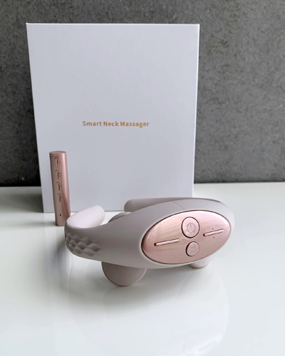 AM1901頸椎按摩器 絲緞金