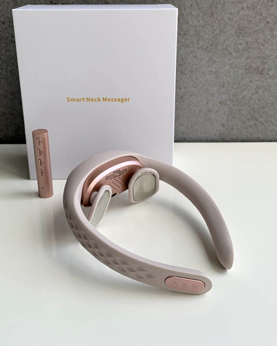 AM1901頸椎按摩器 絲緞金