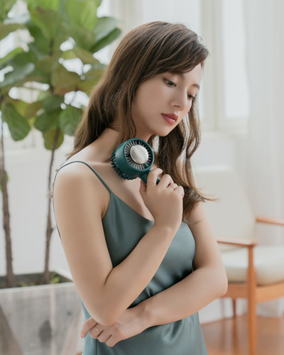 迷你手持風(fēng)扇FS2151-綠色