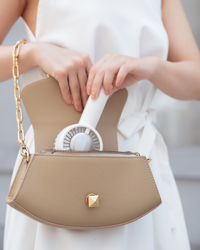 迷你手持風(fēng)扇FS2151-白色